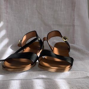 Black sandals
